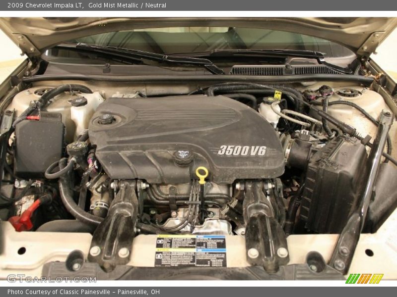 Gold Mist Metallic / Neutral 2009 Chevrolet Impala LT