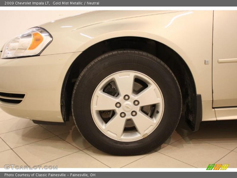 Gold Mist Metallic / Neutral 2009 Chevrolet Impala LT
