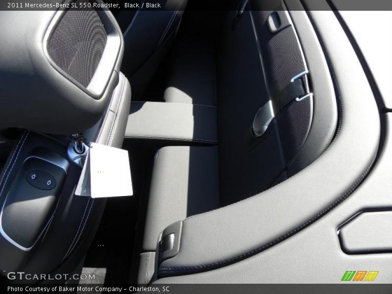 Black / Black 2011 Mercedes-Benz SL 550 Roadster