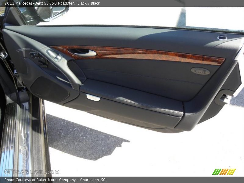 Black / Black 2011 Mercedes-Benz SL 550 Roadster