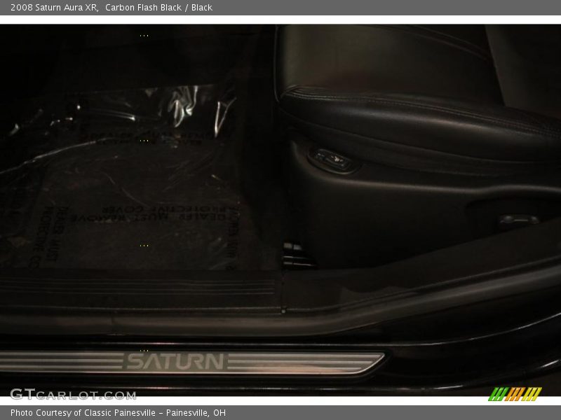Carbon Flash Black / Black 2008 Saturn Aura XR