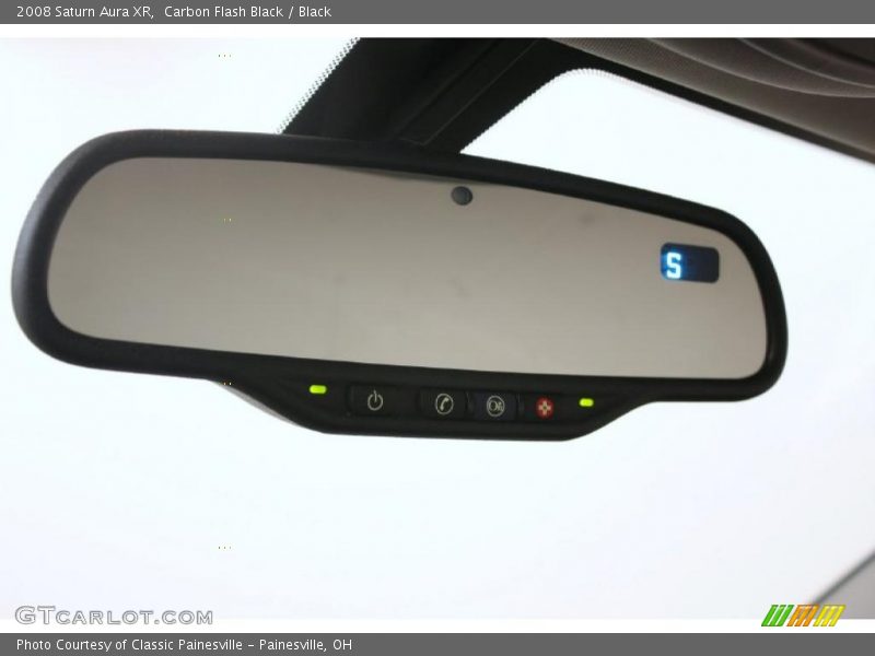 Carbon Flash Black / Black 2008 Saturn Aura XR
