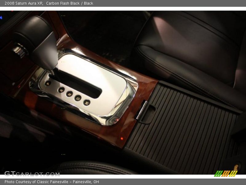 Carbon Flash Black / Black 2008 Saturn Aura XR