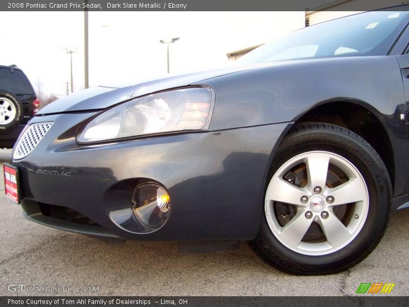 Dark Slate Metallic / Ebony 2008 Pontiac Grand Prix Sedan