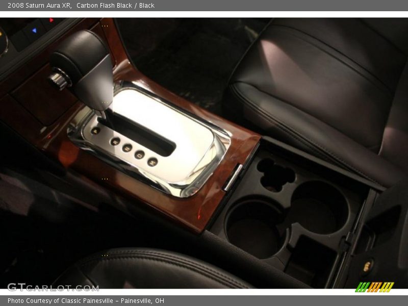 Carbon Flash Black / Black 2008 Saturn Aura XR