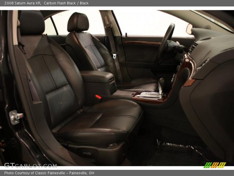 Carbon Flash Black / Black 2008 Saturn Aura XR