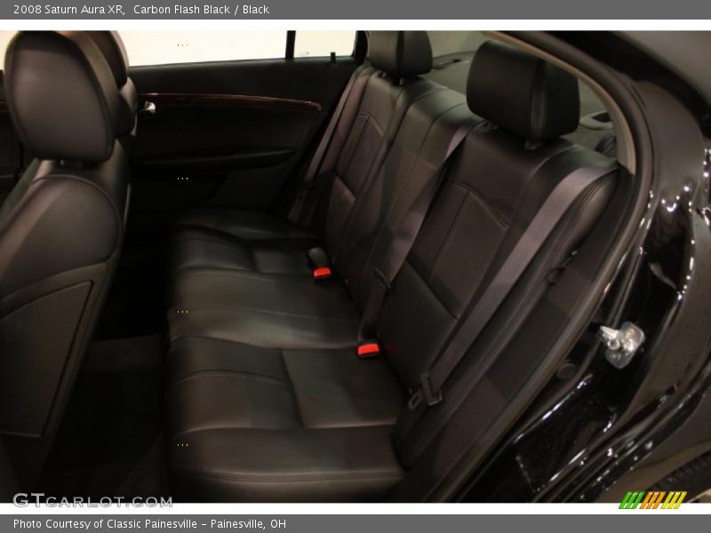 Carbon Flash Black / Black 2008 Saturn Aura XR