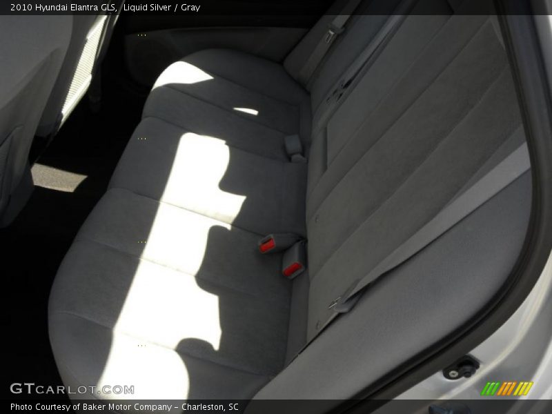 Liquid Silver / Gray 2010 Hyundai Elantra GLS