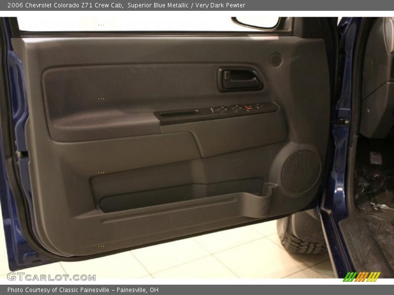 Superior Blue Metallic / Very Dark Pewter 2006 Chevrolet Colorado Z71 Crew Cab
