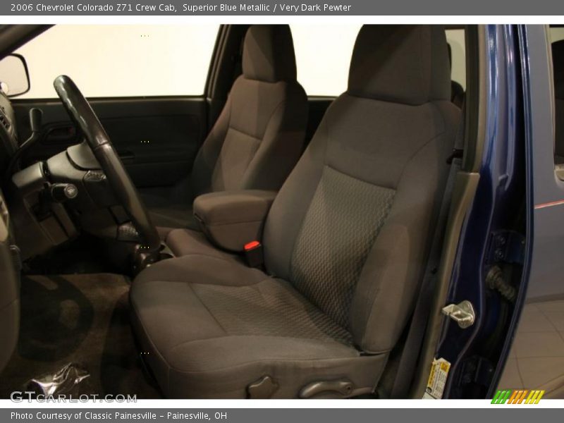 Superior Blue Metallic / Very Dark Pewter 2006 Chevrolet Colorado Z71 Crew Cab