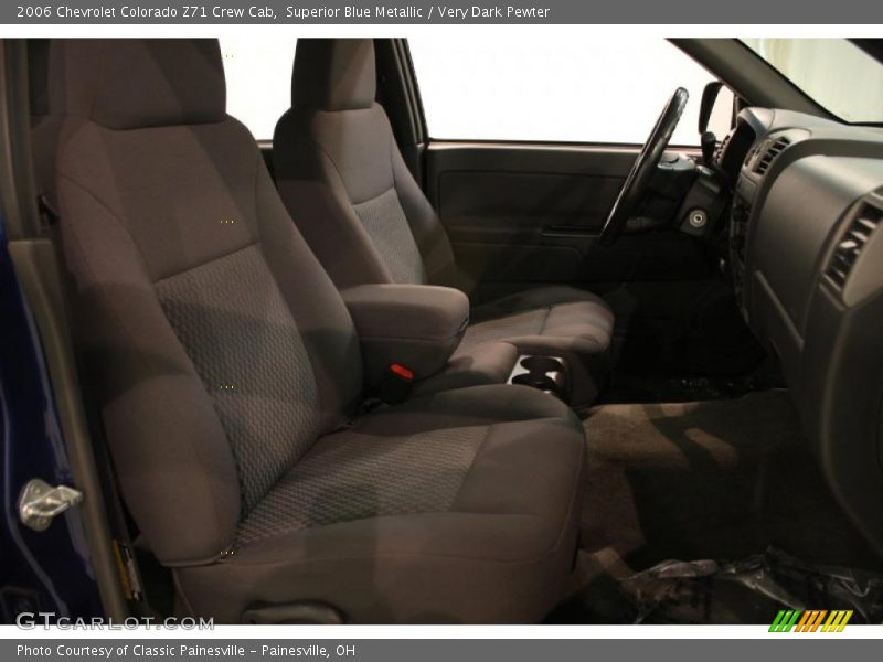 Superior Blue Metallic / Very Dark Pewter 2006 Chevrolet Colorado Z71 Crew Cab