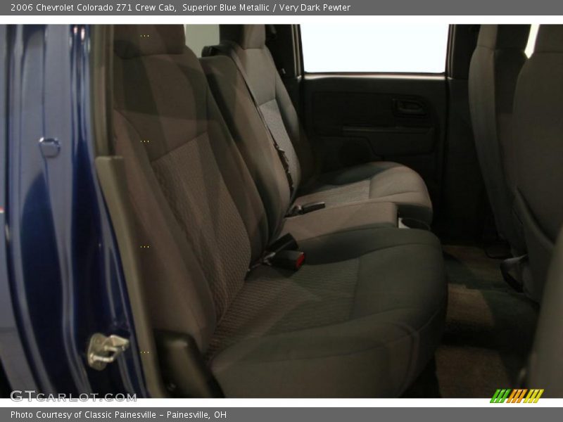 Superior Blue Metallic / Very Dark Pewter 2006 Chevrolet Colorado Z71 Crew Cab