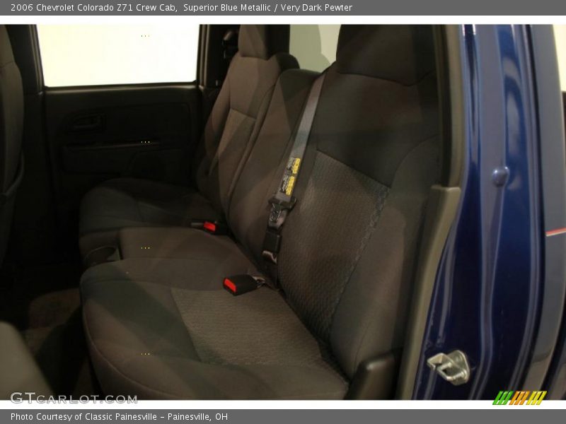 Superior Blue Metallic / Very Dark Pewter 2006 Chevrolet Colorado Z71 Crew Cab