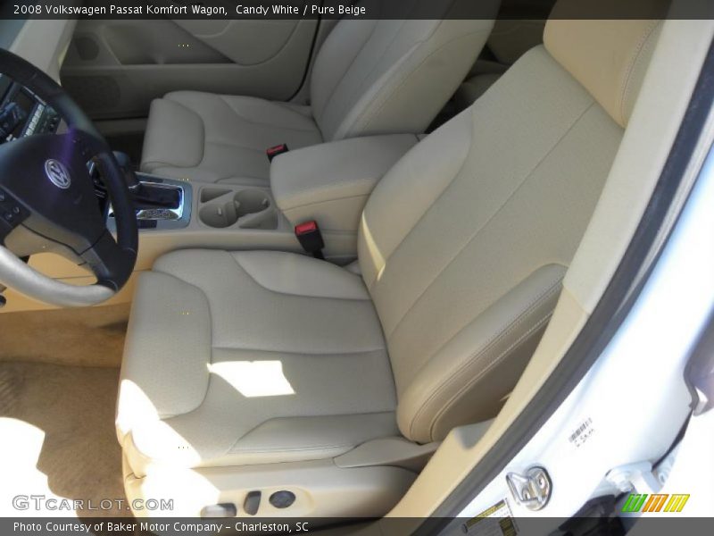 Candy White / Pure Beige 2008 Volkswagen Passat Komfort Wagon