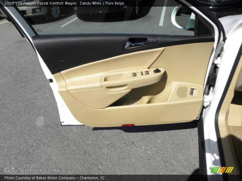 Candy White / Pure Beige 2008 Volkswagen Passat Komfort Wagon
