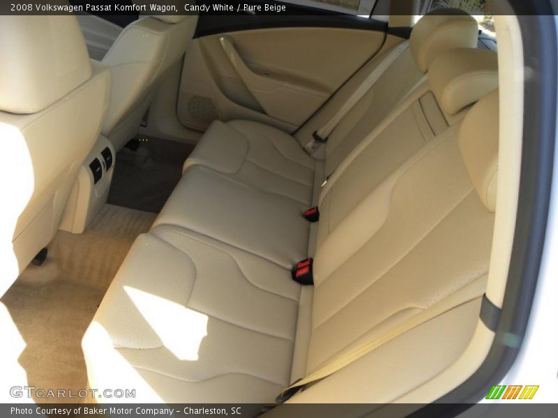 Candy White / Pure Beige 2008 Volkswagen Passat Komfort Wagon