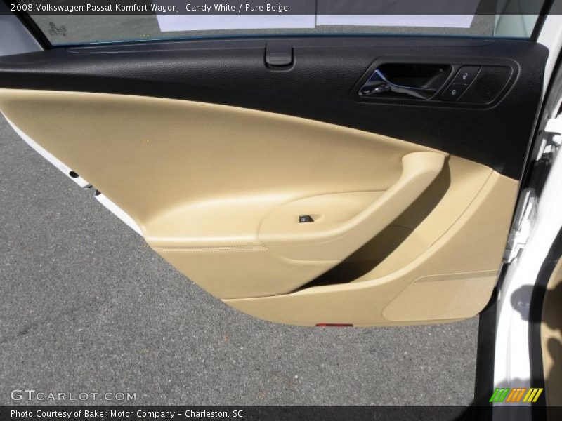 Candy White / Pure Beige 2008 Volkswagen Passat Komfort Wagon