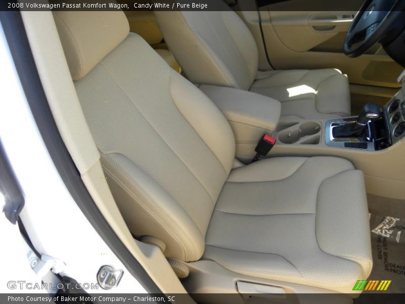 Candy White / Pure Beige 2008 Volkswagen Passat Komfort Wagon