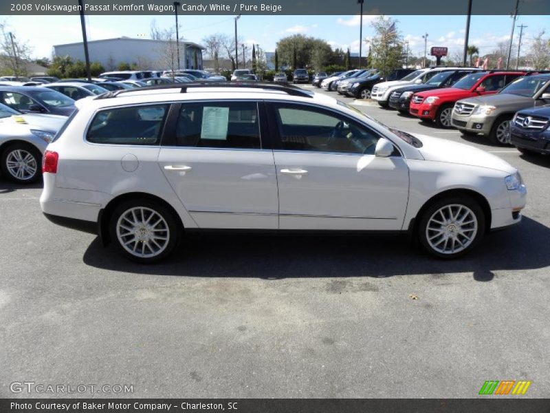 Candy White / Pure Beige 2008 Volkswagen Passat Komfort Wagon