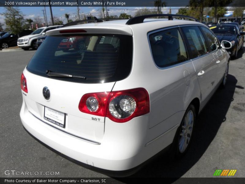 Candy White / Pure Beige 2008 Volkswagen Passat Komfort Wagon