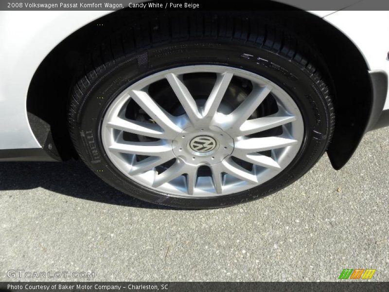 Candy White / Pure Beige 2008 Volkswagen Passat Komfort Wagon