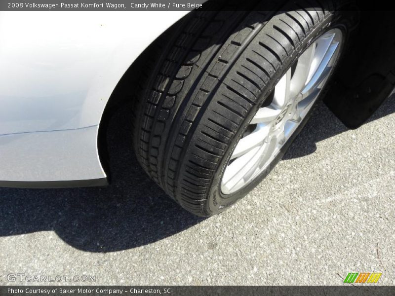 Candy White / Pure Beige 2008 Volkswagen Passat Komfort Wagon