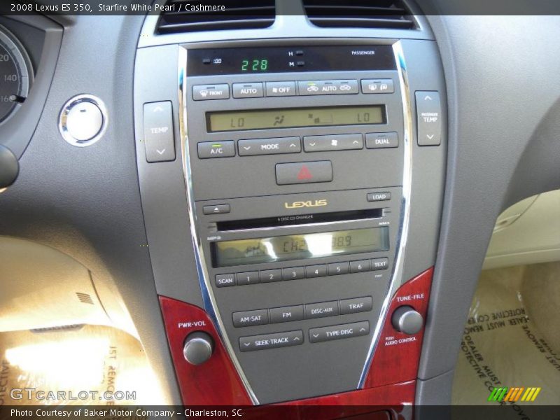 Starfire White Pearl / Cashmere 2008 Lexus ES 350