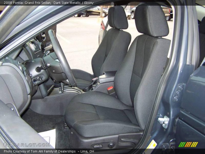 Dark Slate Metallic / Ebony 2008 Pontiac Grand Prix Sedan