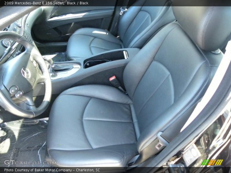 Black / Black 2009 Mercedes-Benz E 350 Sedan