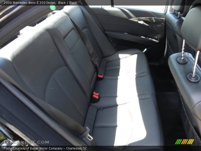Black / Black 2009 Mercedes-Benz E 350 Sedan