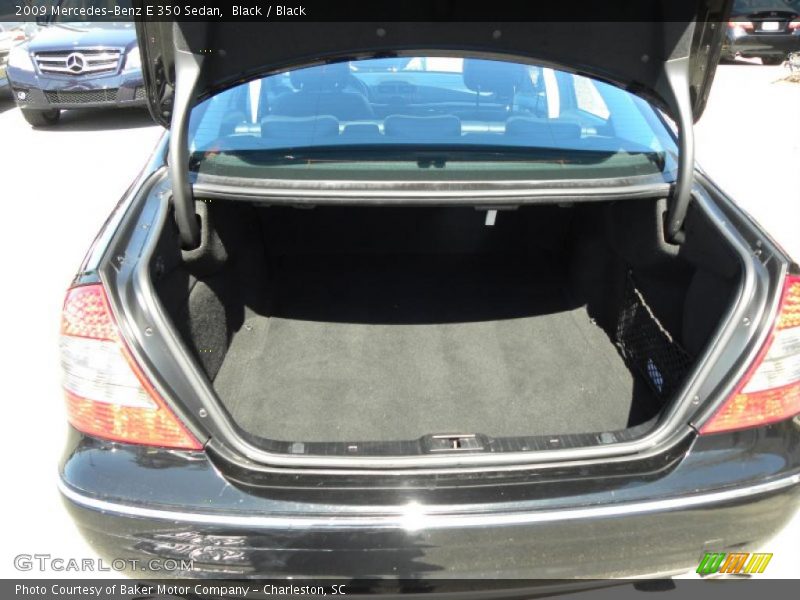 Black / Black 2009 Mercedes-Benz E 350 Sedan