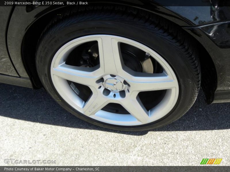 Black / Black 2009 Mercedes-Benz E 350 Sedan