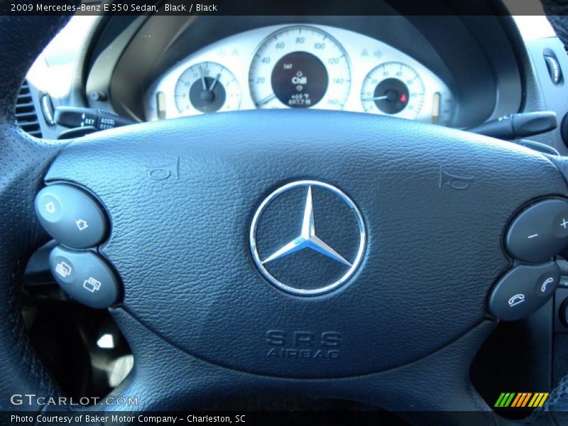 Black / Black 2009 Mercedes-Benz E 350 Sedan