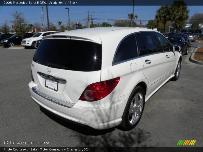 Arctic White / Black 2008 Mercedes-Benz R 350