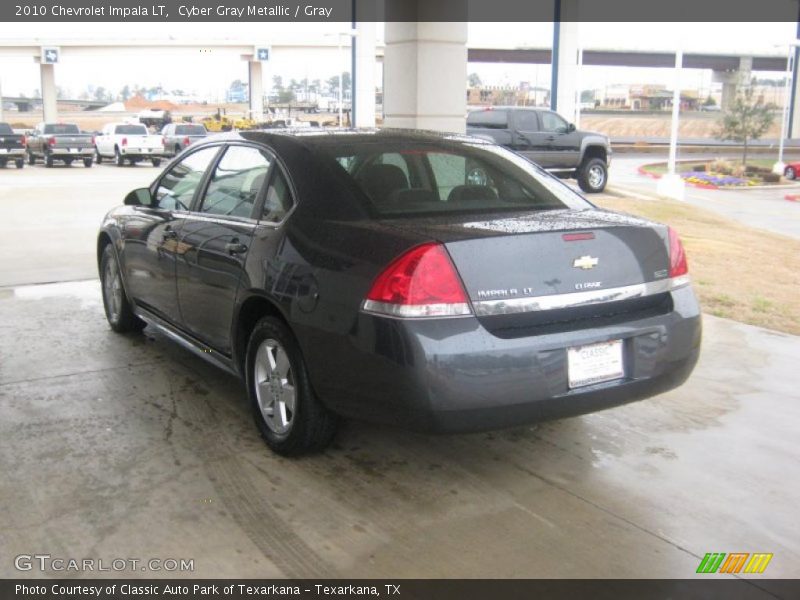 Cyber Gray Metallic / Gray 2010 Chevrolet Impala LT