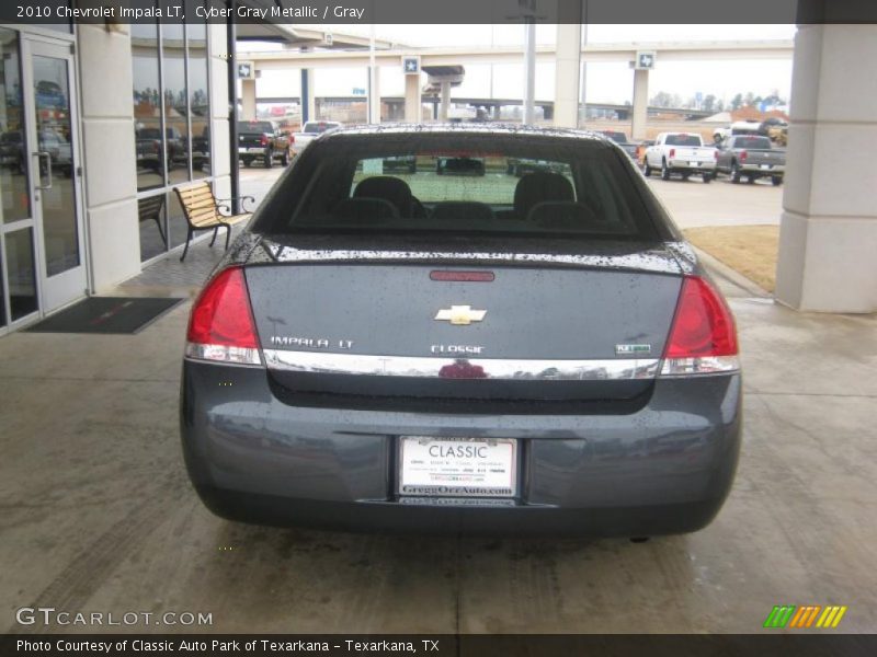 Cyber Gray Metallic / Gray 2010 Chevrolet Impala LT