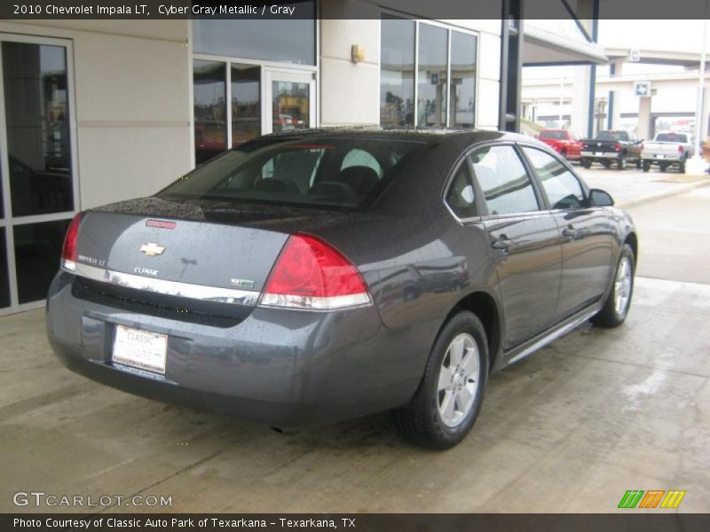 Cyber Gray Metallic / Gray 2010 Chevrolet Impala LT
