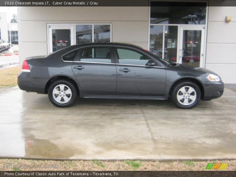 Cyber Gray Metallic / Gray 2010 Chevrolet Impala LT