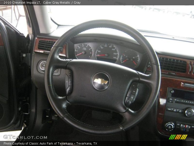 Cyber Gray Metallic / Gray 2010 Chevrolet Impala LT