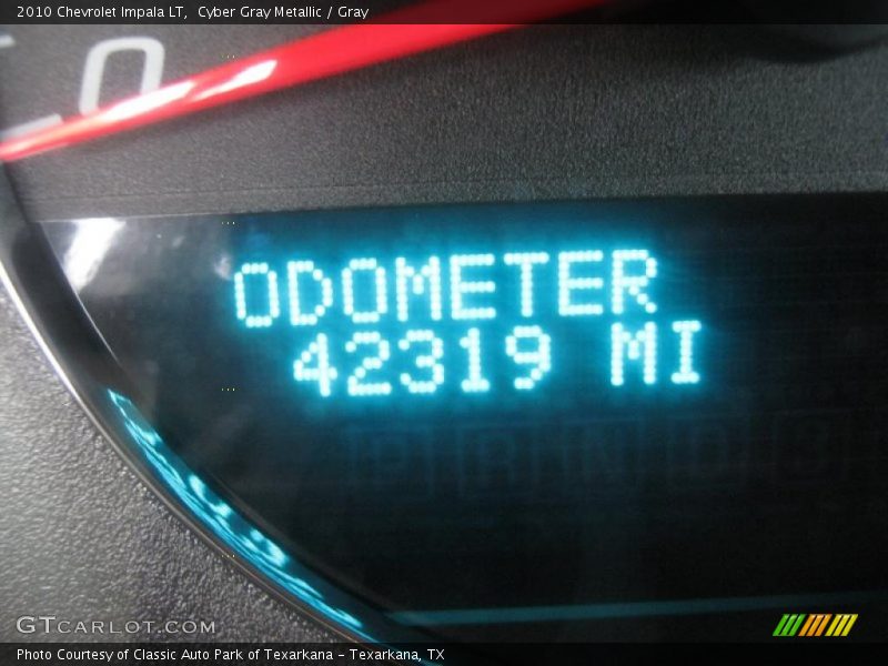 Cyber Gray Metallic / Gray 2010 Chevrolet Impala LT