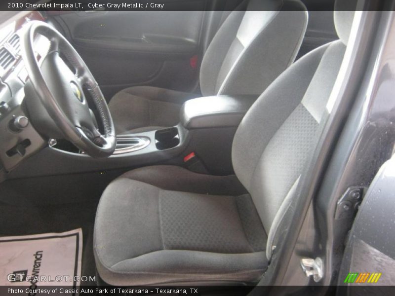 Cyber Gray Metallic / Gray 2010 Chevrolet Impala LT