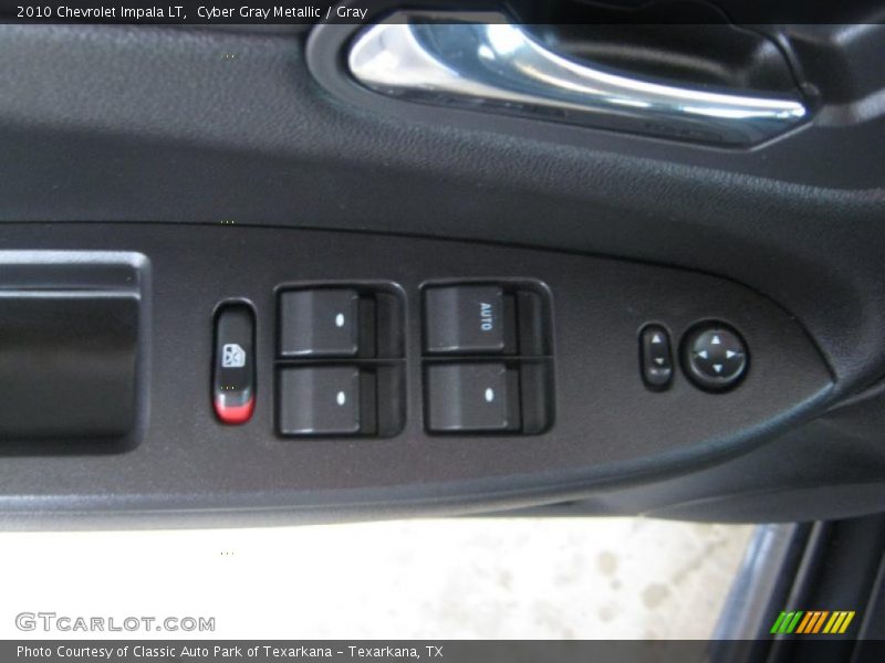 Cyber Gray Metallic / Gray 2010 Chevrolet Impala LT