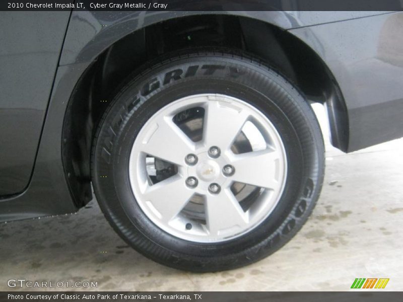 Cyber Gray Metallic / Gray 2010 Chevrolet Impala LT