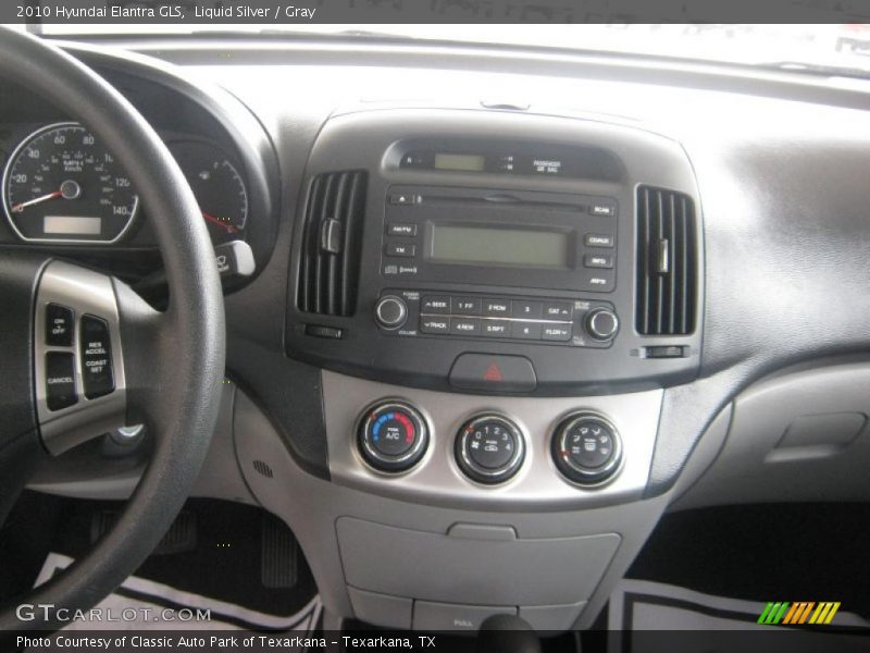 Liquid Silver / Gray 2010 Hyundai Elantra GLS