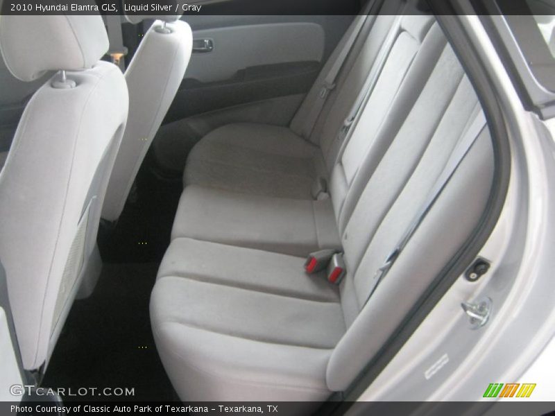 Liquid Silver / Gray 2010 Hyundai Elantra GLS