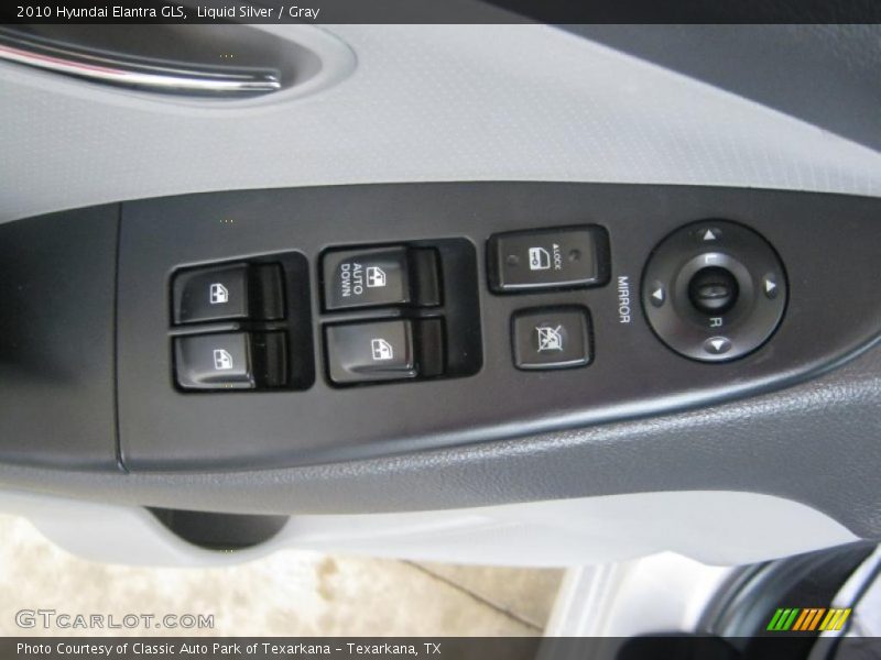 Liquid Silver / Gray 2010 Hyundai Elantra GLS