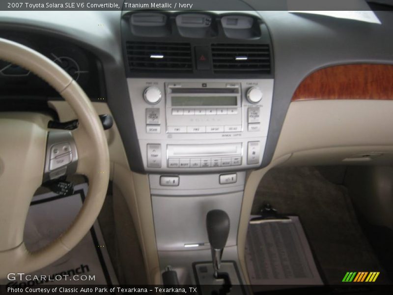 Titanium Metallic / Ivory 2007 Toyota Solara SLE V6 Convertible