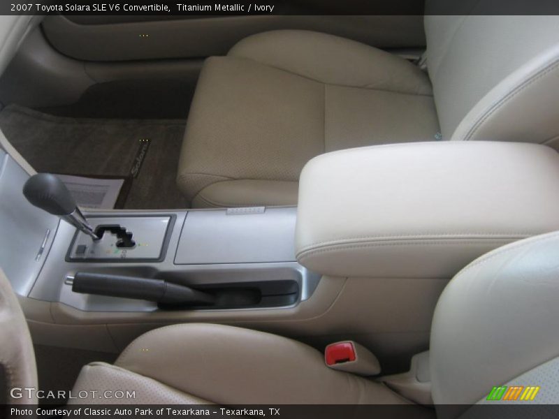 Titanium Metallic / Ivory 2007 Toyota Solara SLE V6 Convertible