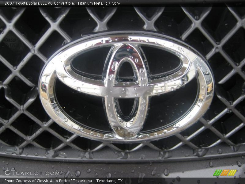 Titanium Metallic / Ivory 2007 Toyota Solara SLE V6 Convertible