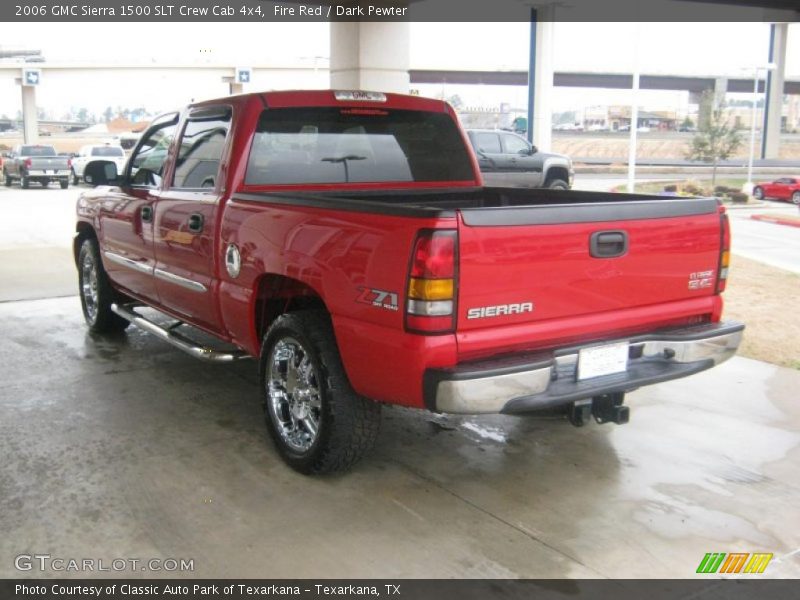 Fire Red / Dark Pewter 2006 GMC Sierra 1500 SLT Crew Cab 4x4
